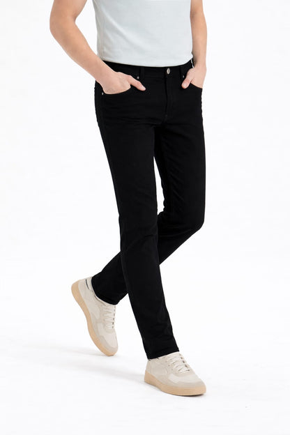 PREMIUM MEN'S (100% Natural fabric) BLACK JEANS