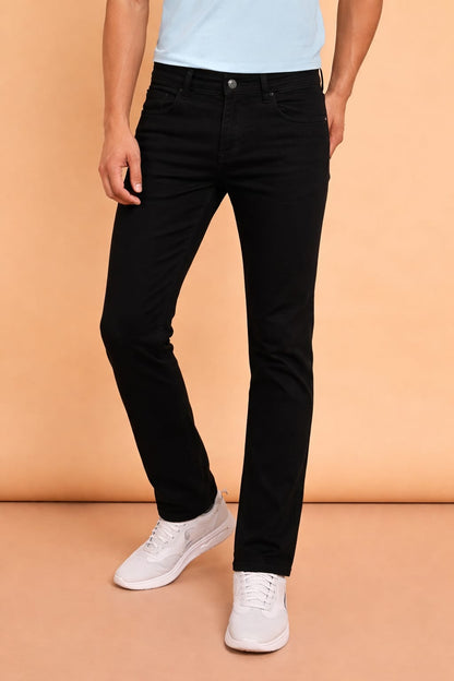 PREMIUM MEN'S (100% Natural fabric) BLACK JEANS