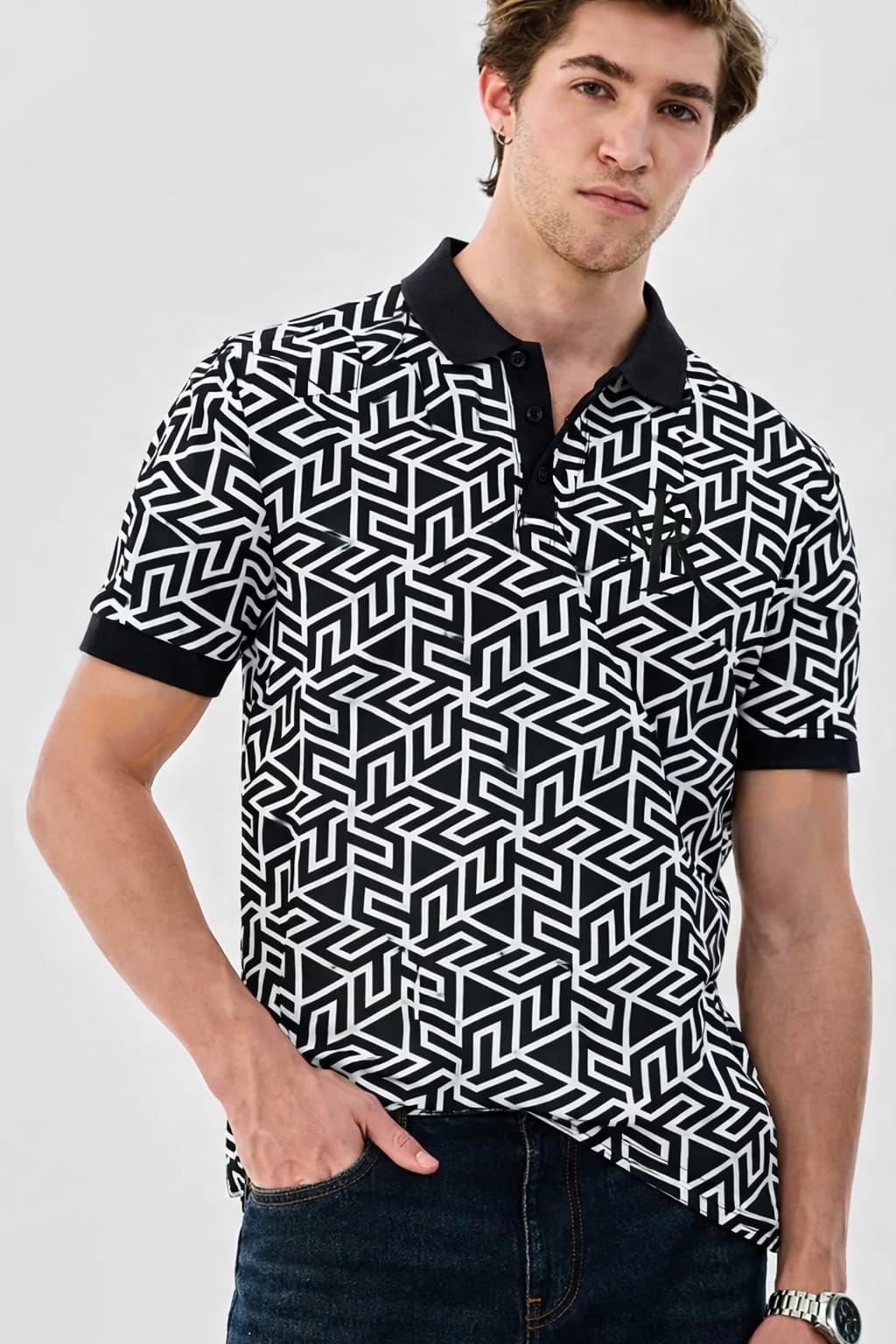 premium polo T-shirt Quality Black